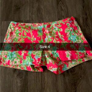 Lilly Pulitzer Shorts Size 4